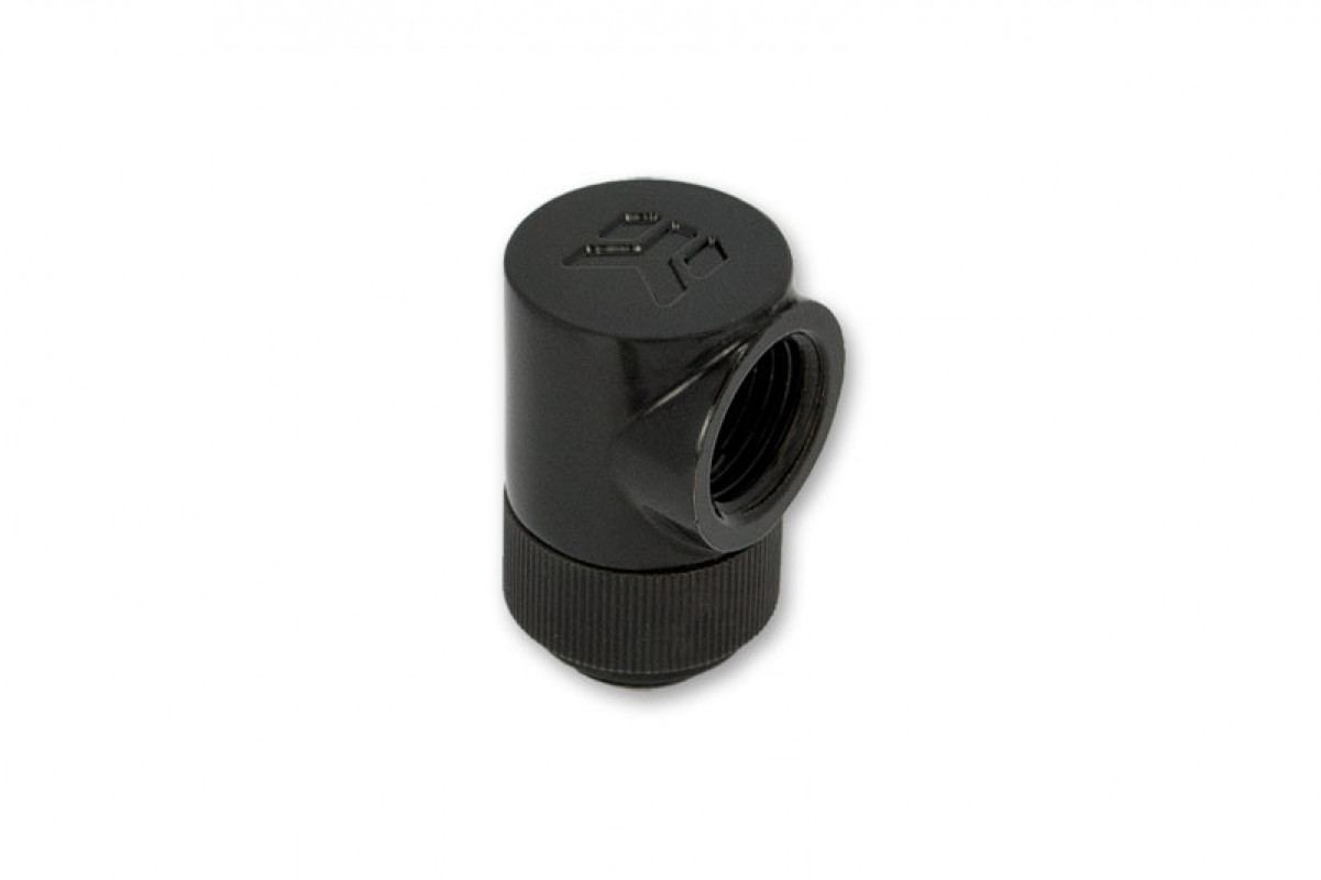 EK-CSQ Adapter 90° G1/4 Black (EOL)