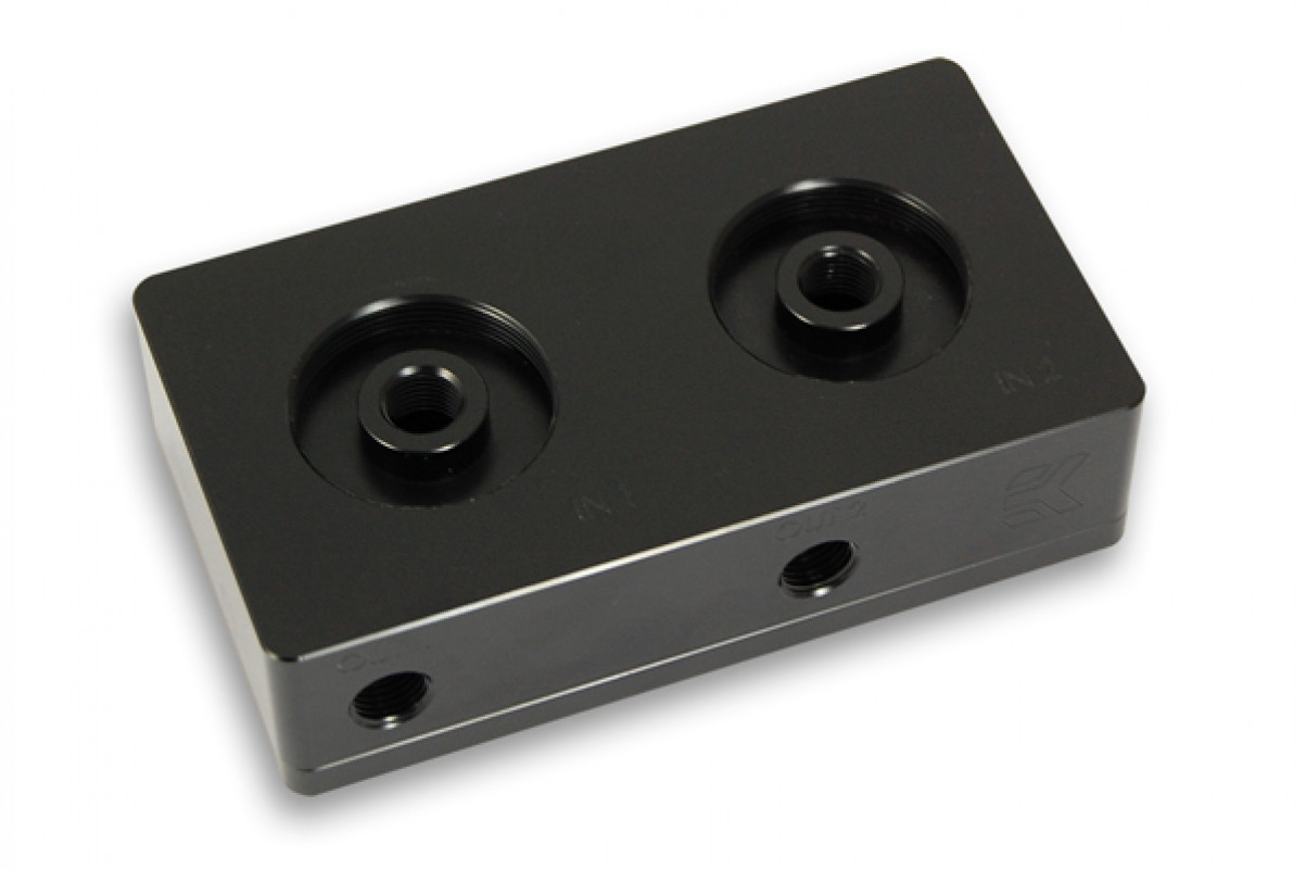 EK-D5 Dual TOP 2-LOOPS - Black Acetal