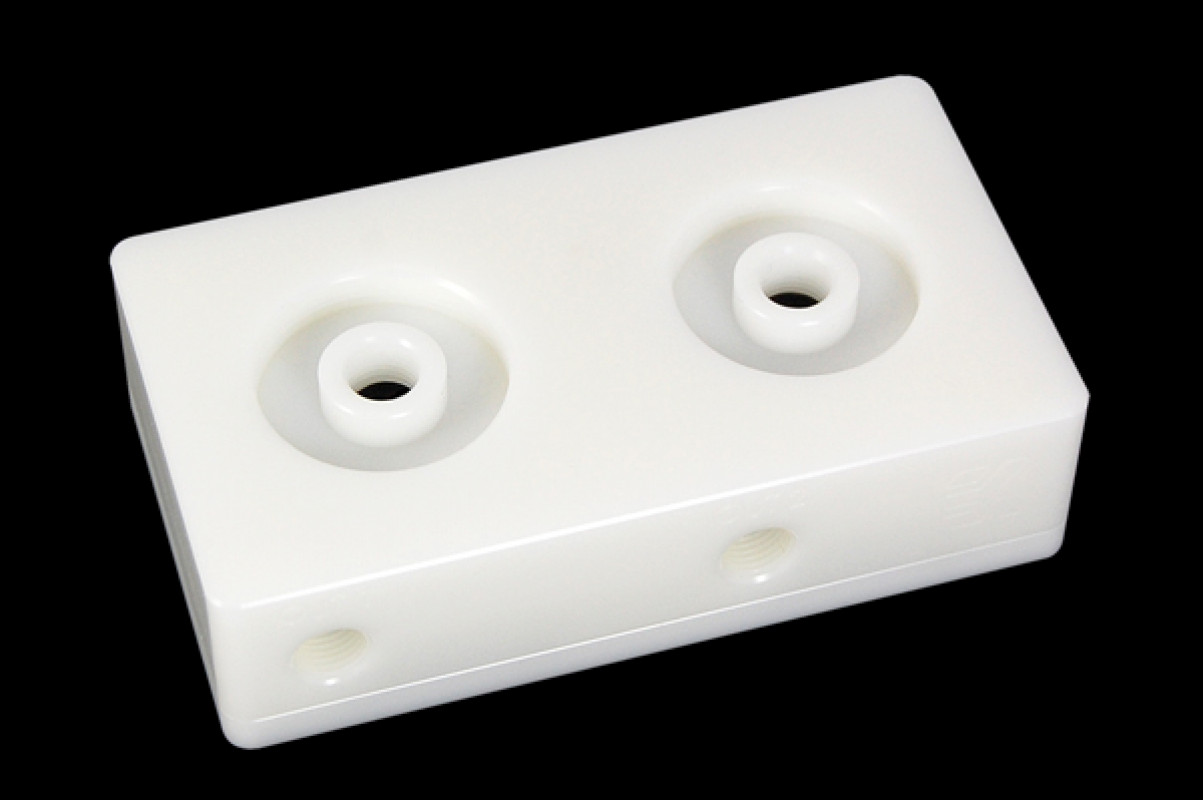 EK-D5 Dual TOP 2-LOOPS - White Acetal