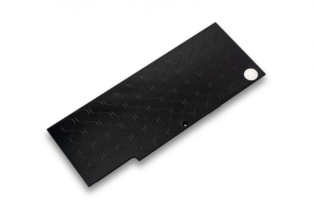 EK-FC680 GTX Backplate - Black CSQ