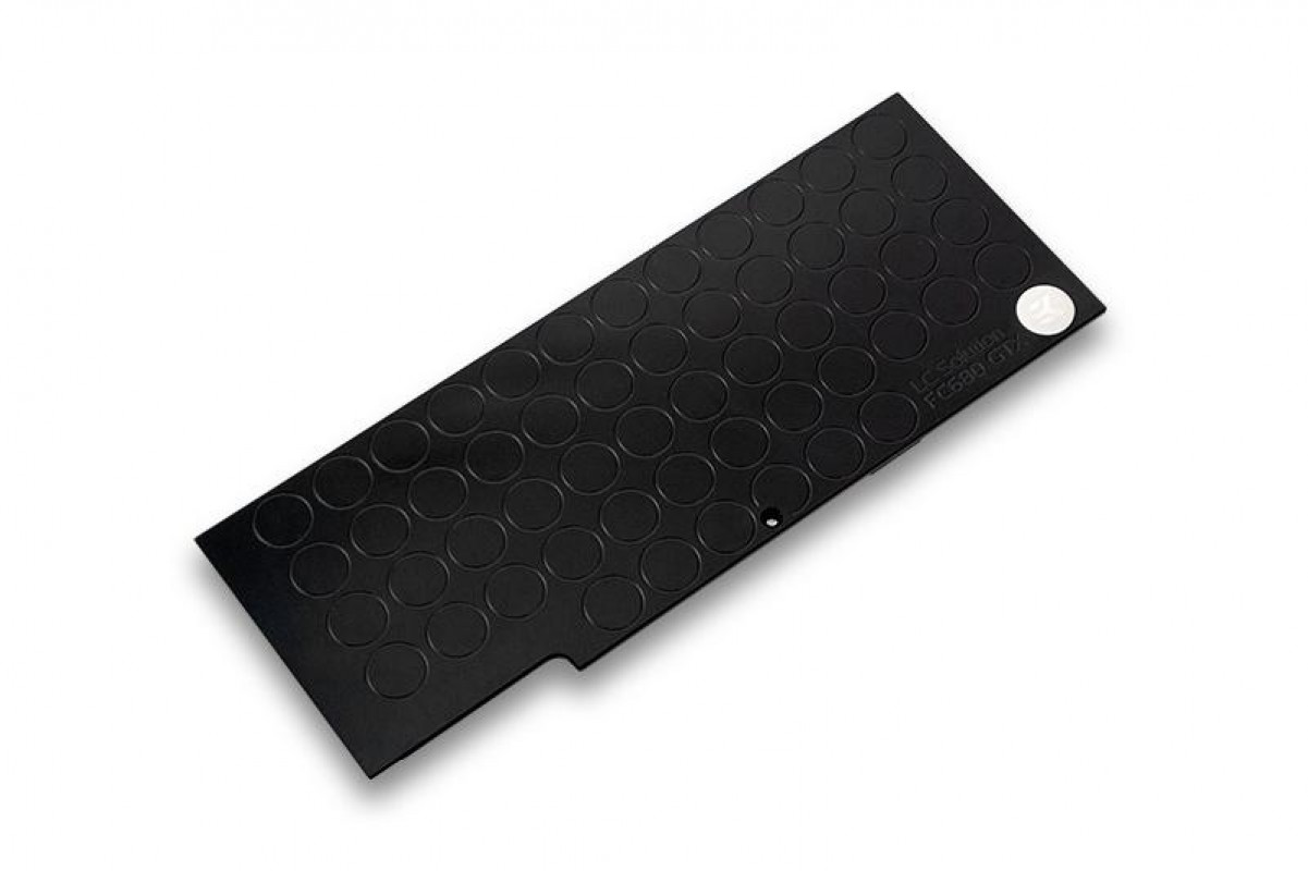 EK-FC680 GTX Backplate - Black CSQ (QClass 2)