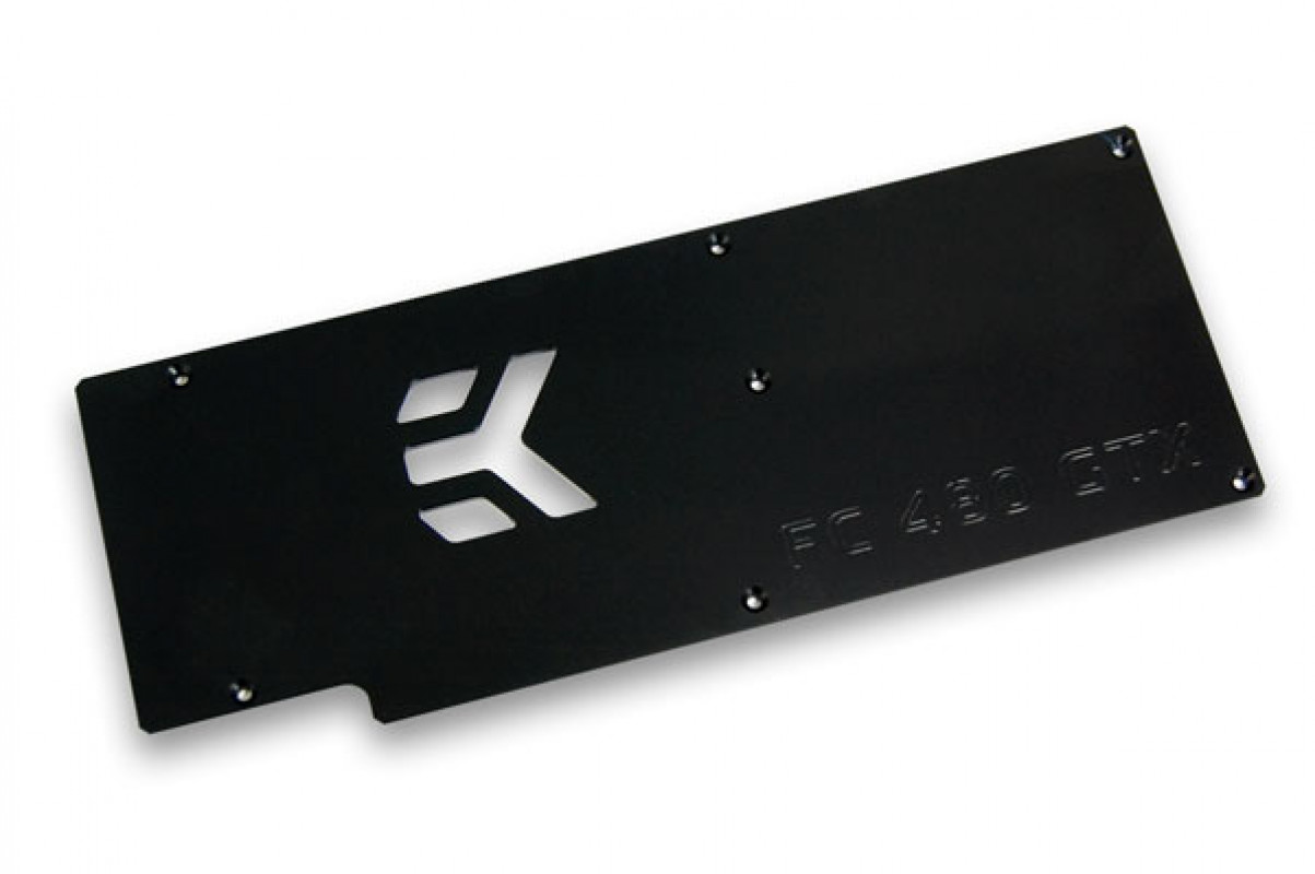 EK-FC480 GTX Backplate - Black