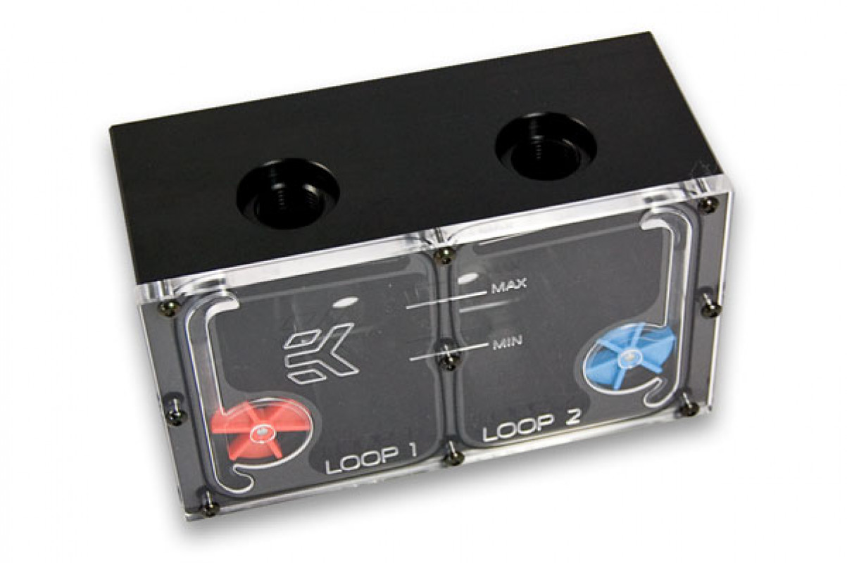 Dual loop clearance ekwb cooling system