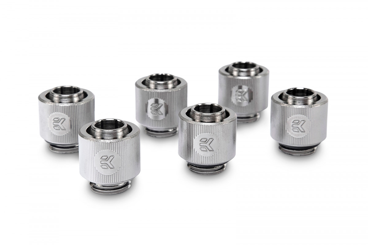 EK-ACF Fitting 10/13mm - Nickel (6-pack)