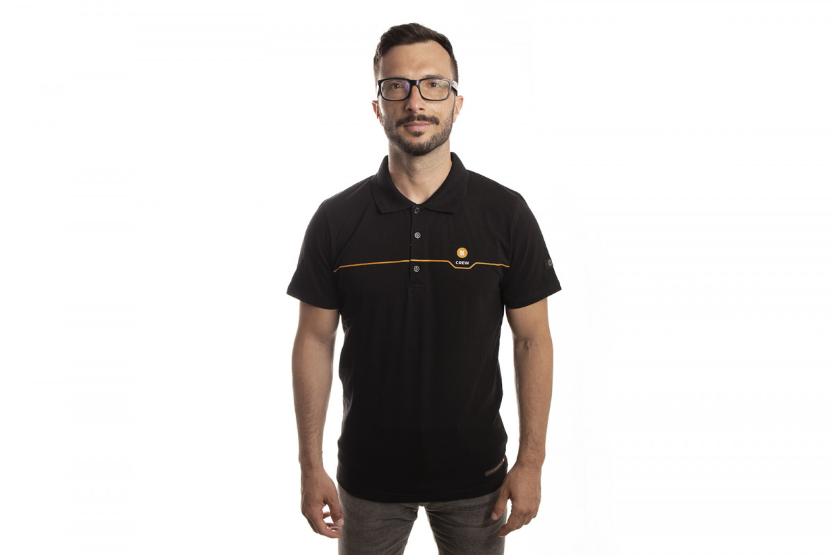 EK-Crew Men’s Black Polo - L