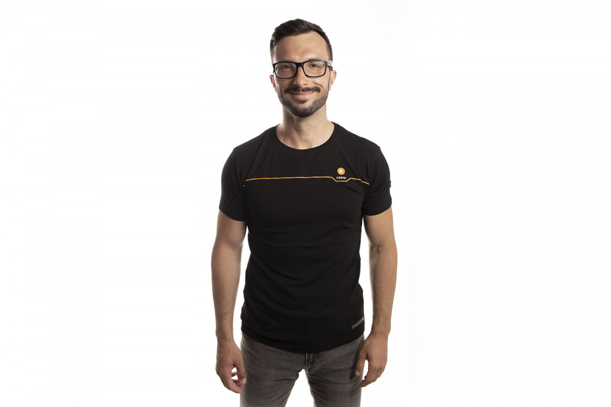 EK-Crew Men’s Black T-Shirt - L