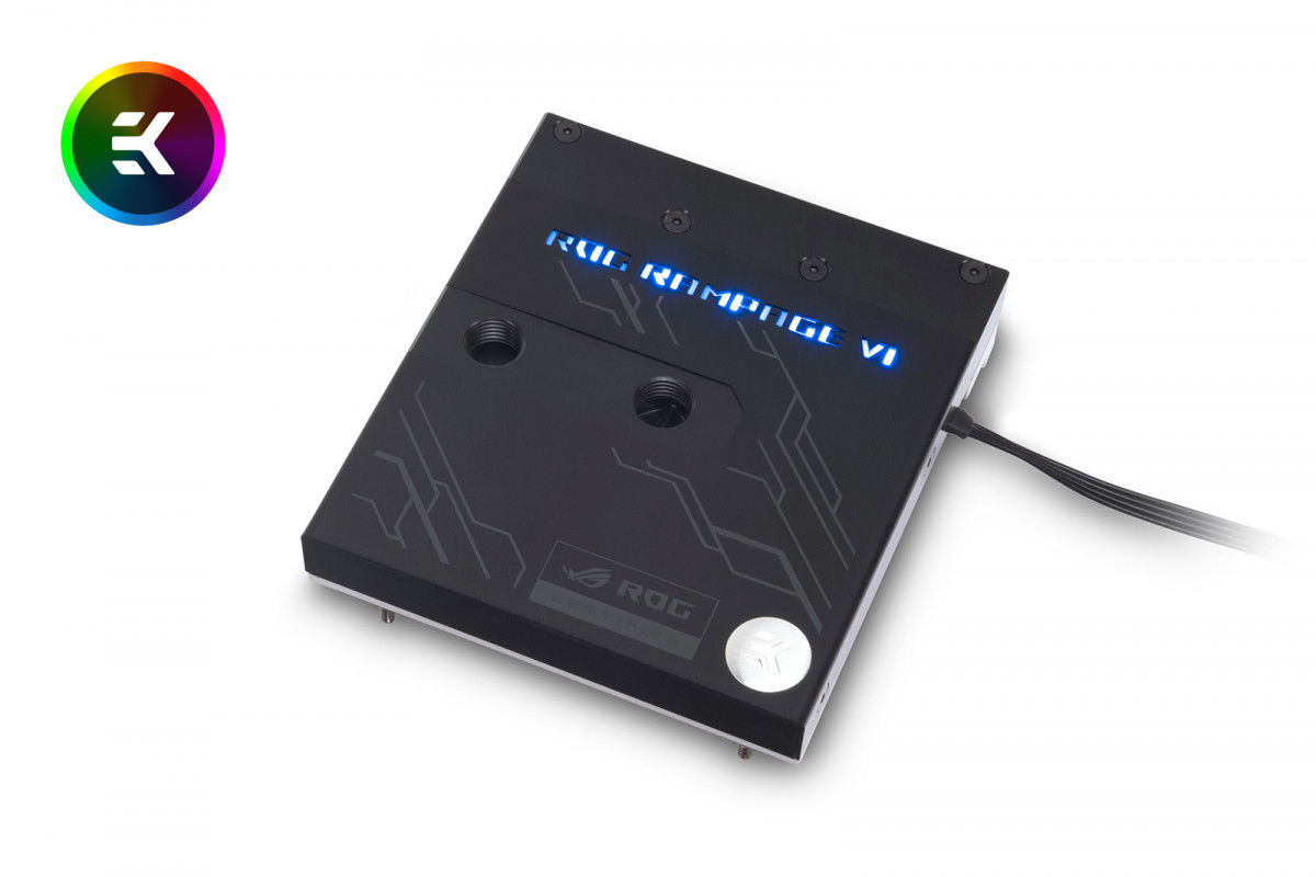 zgmf板 EK-FB ASUS ROG R6E RGB Monoblock - Acetal+Nickel – EK Webshop