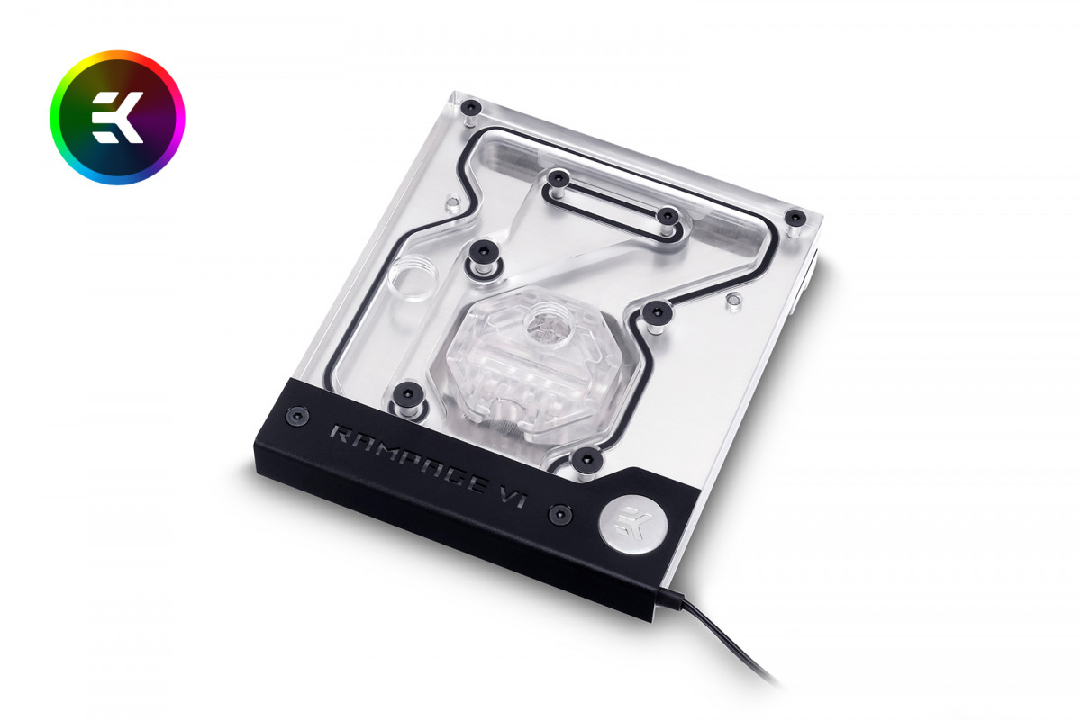 EK-FB ASUS ROG R6E RGB Monoblock - Nickel – EK Webshop