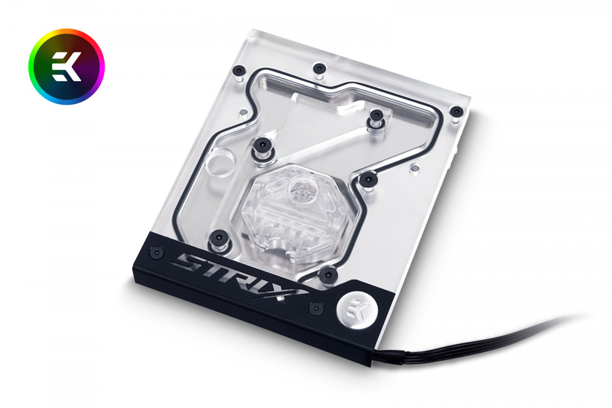 EK-FB ASUS Strix X299-E RGB Monoblock - Nickel