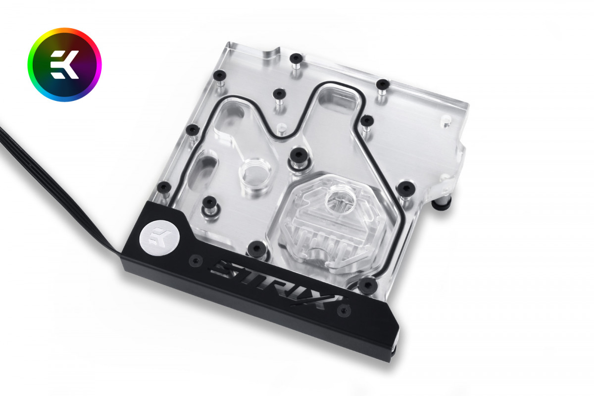 EK-FB ASUS Z270/Z370 Strix RGB Monoblock - Nickel