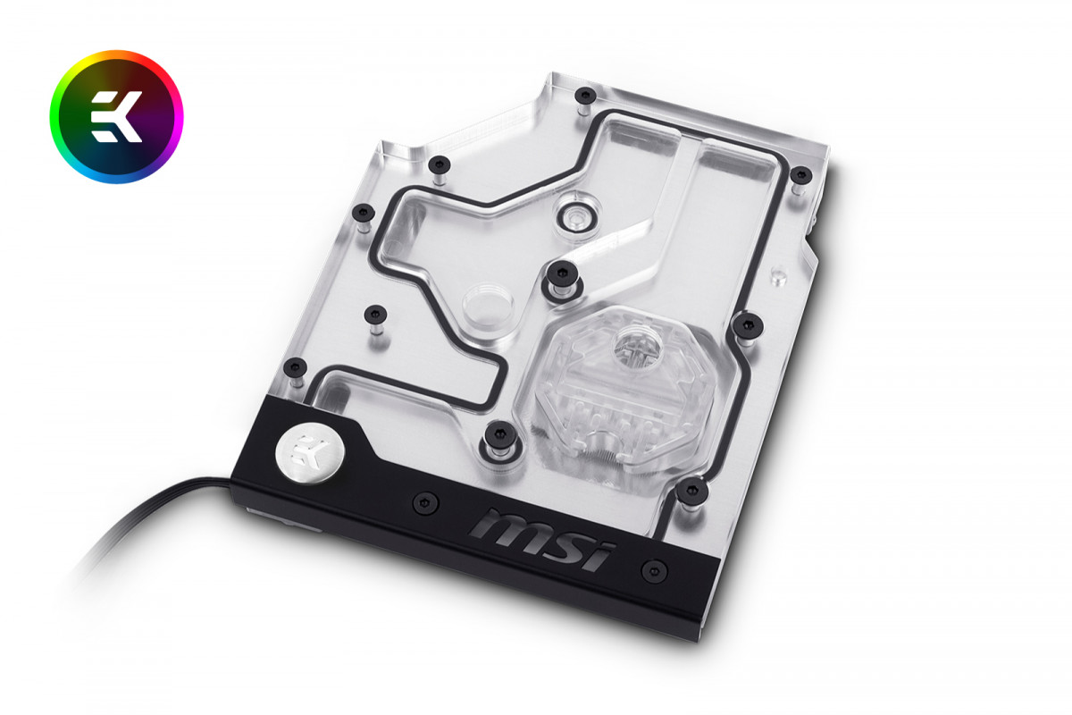 EK-FB MSI X370 XPower RGB Monoblock - Nickel