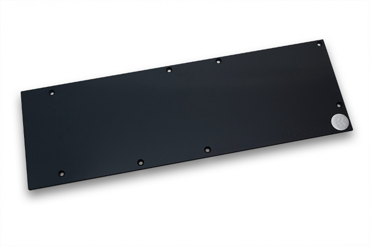 EK-FC R9-295X2 Backplate - Black