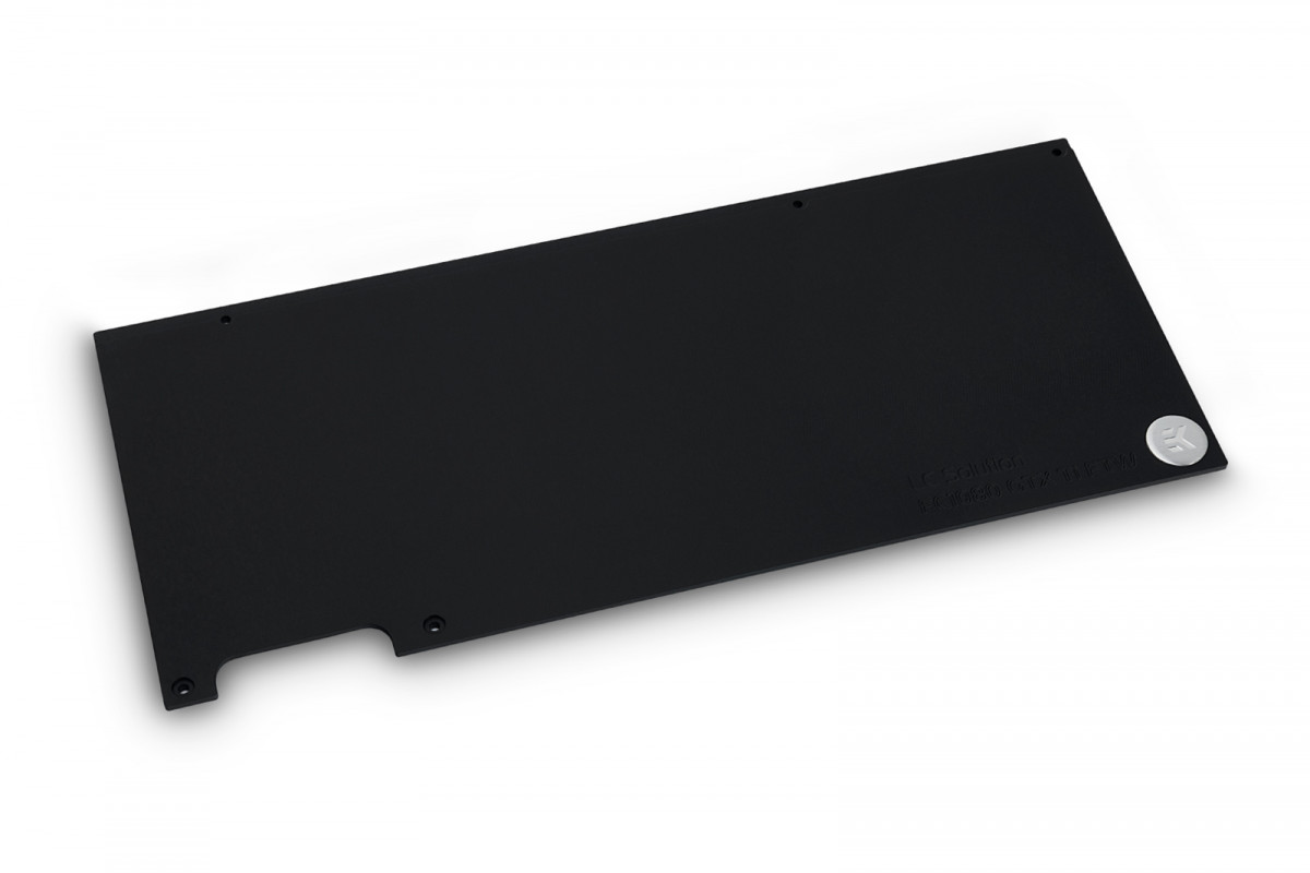 EK FC1080 GTX Ti FTW3 Backplate Black EK Webshop