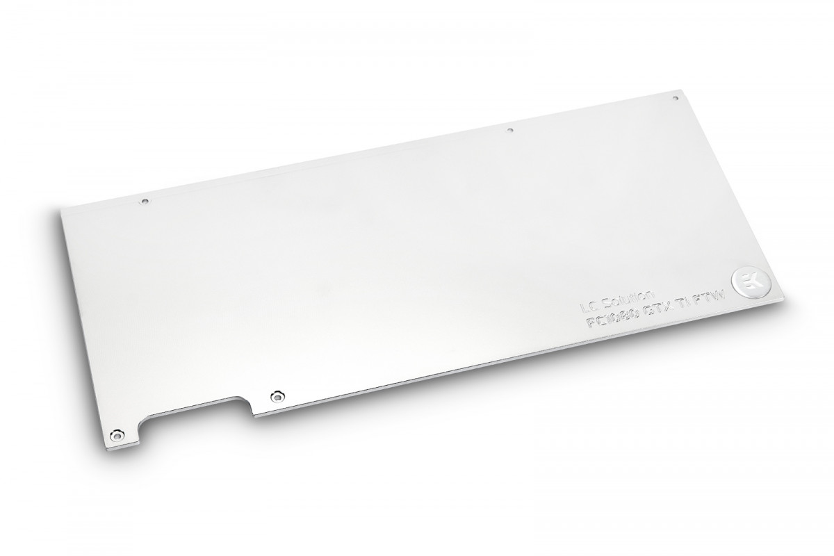 EK-FC1080 GTX Ti FTW3 Backplate - Nickel 