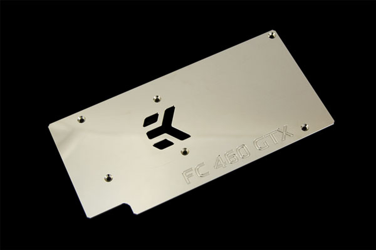 EK-FC460 GTX Backplate - Nickel plated