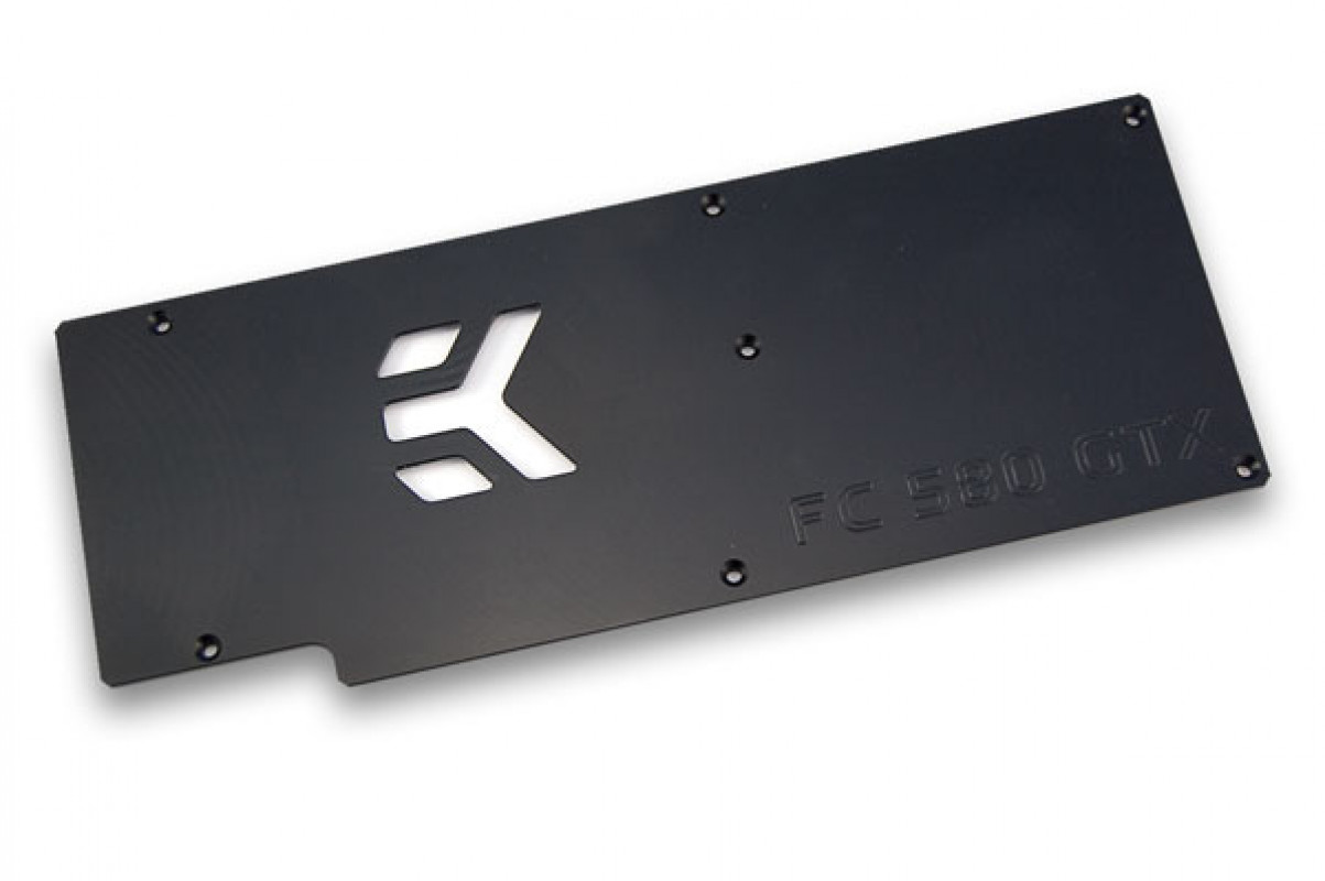 EK-FC580 GTX Backplate - Black