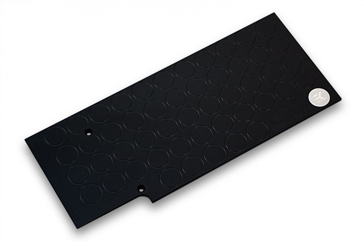 EK-FC670 GTX DCII Backplate - Black