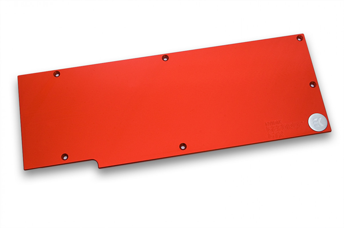 EK-FC780 GTX Ti Backplate - Red (QClass 2)