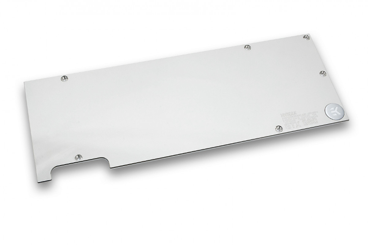 EK-FC980 GTX Backplate - Nickel