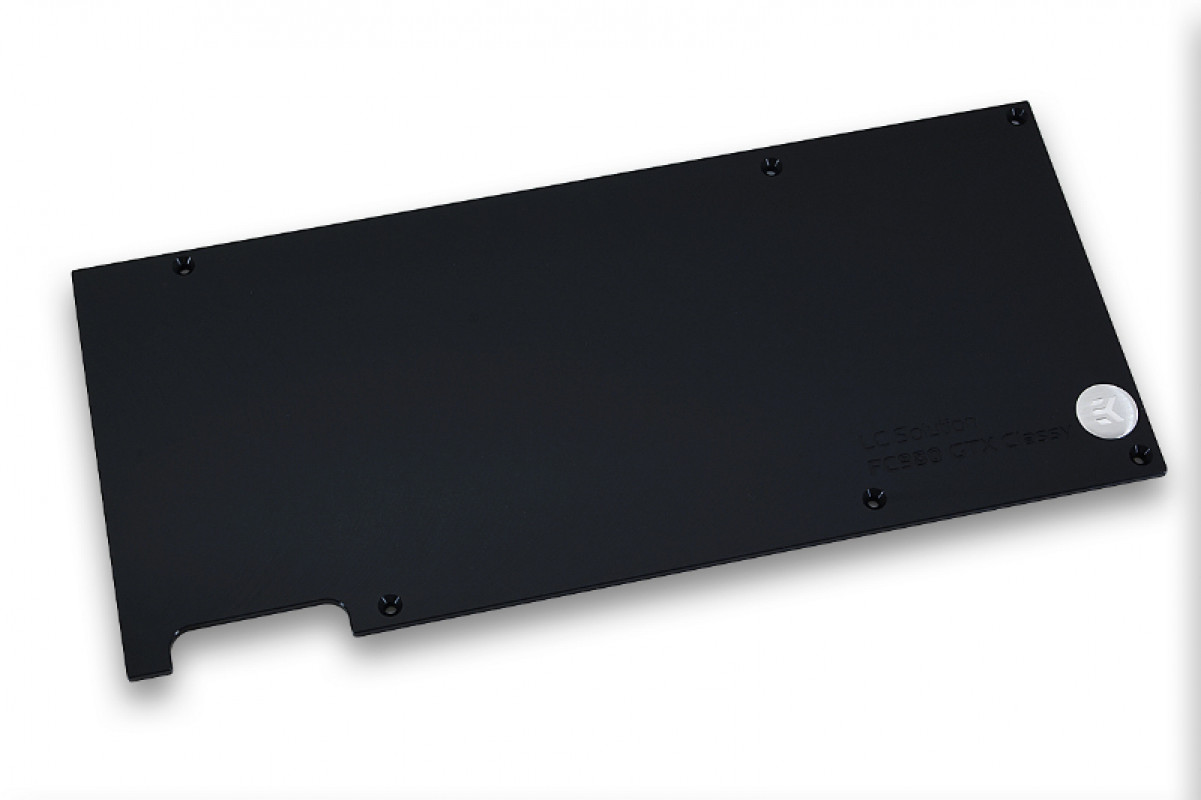 EK-FC980 GTX Classy Backplate - Black