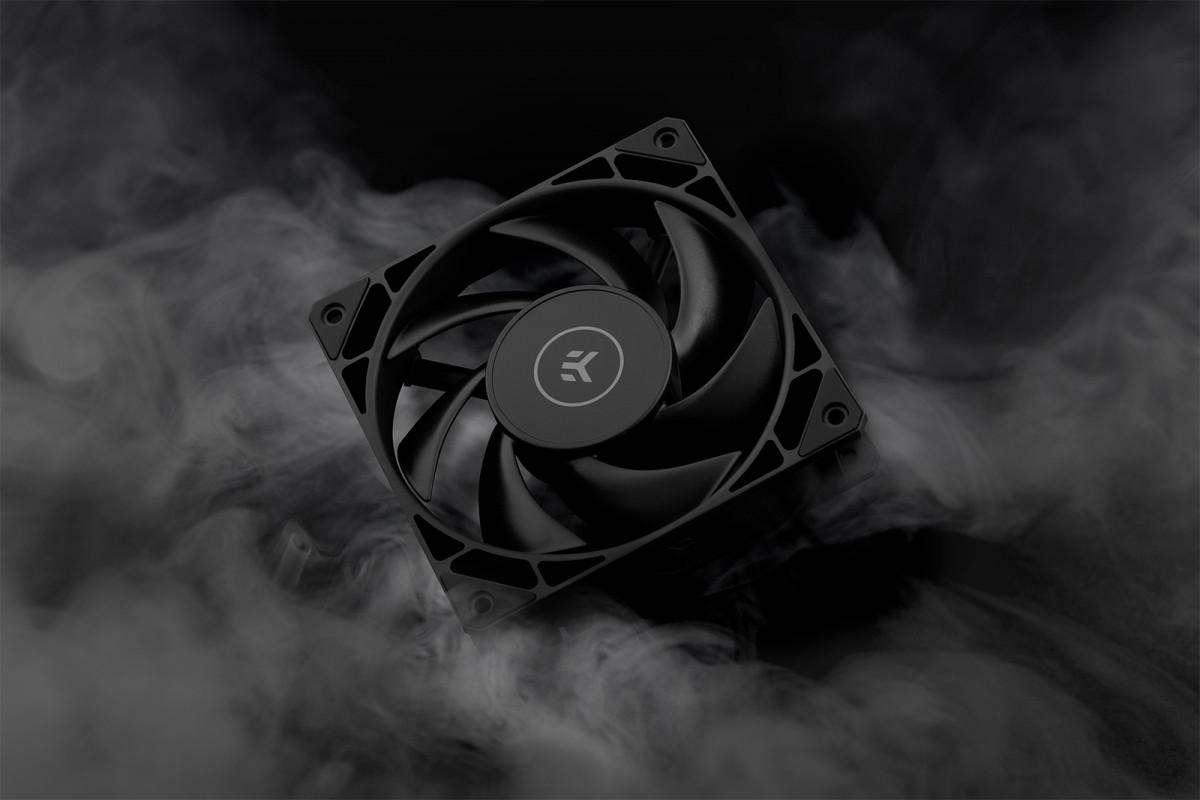 【送料無料/新品】 EK-Loop Fan Webshop EK – (550-2300rpm) Black - 120 FPT PC用ファン・クーラー
