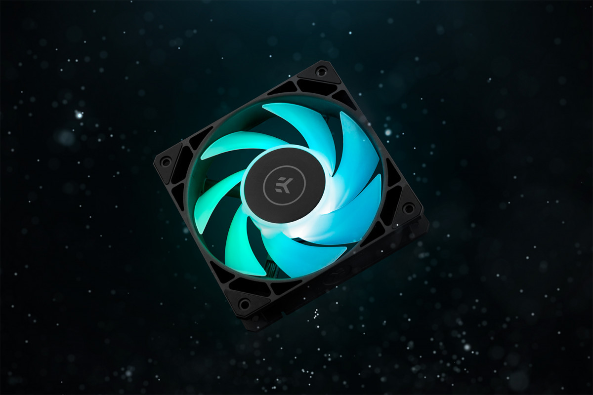 EK-Loop Fan FPT 120 D-RGB - Black (550-2300rpm)