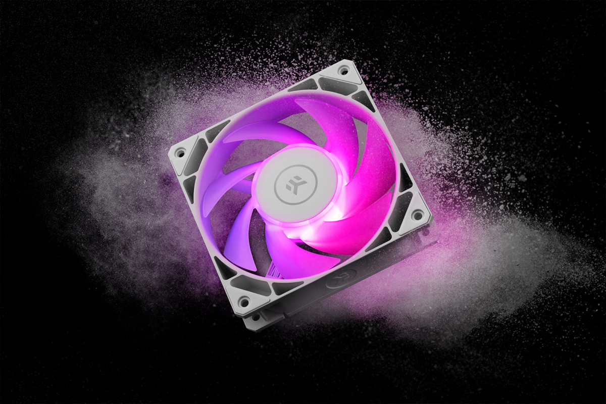 EK-Loop Fan FPT 120 D-RGB - White (550-2300rpm)