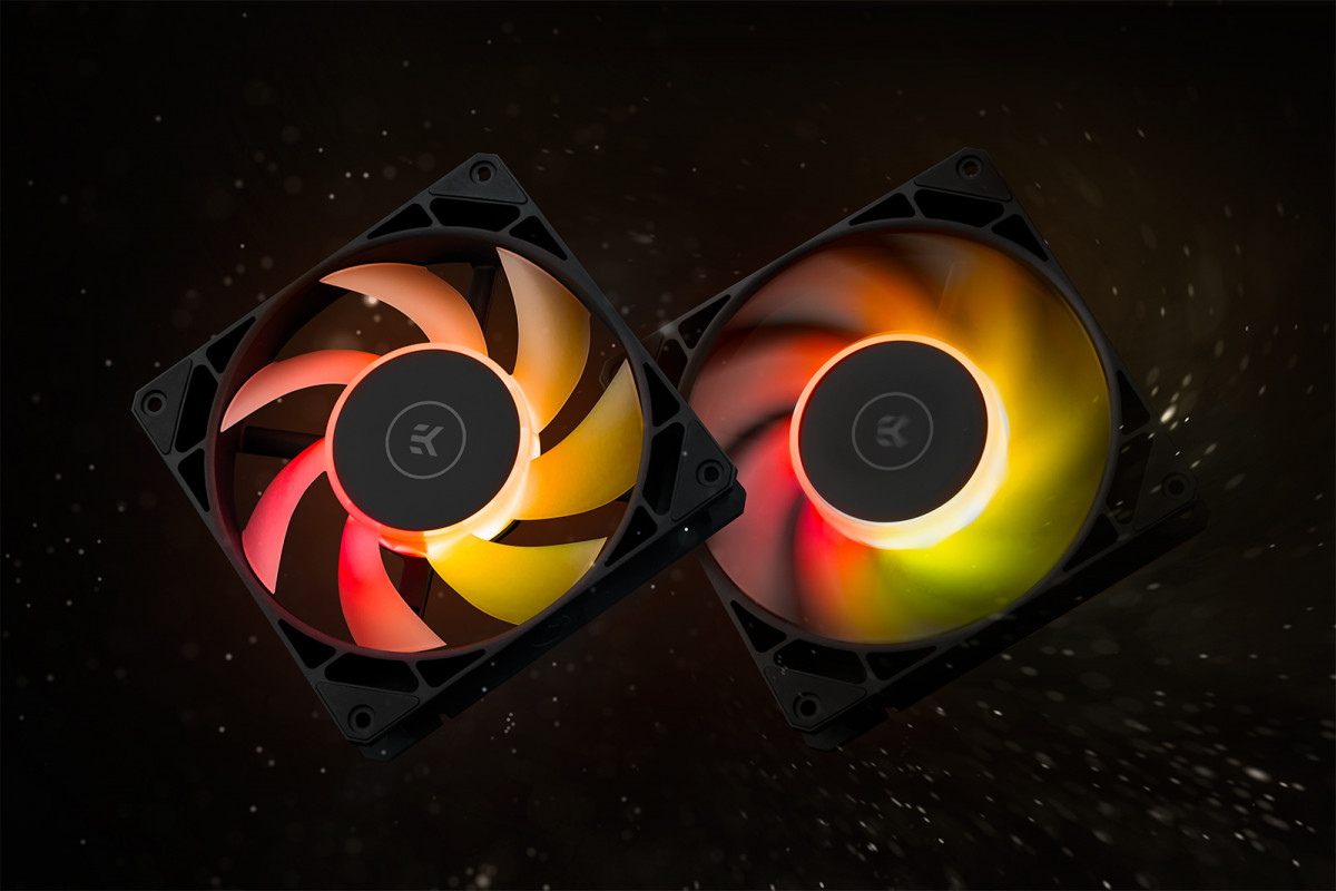 EK-Loop Fan FPT 140 D-RGB - Black (600-2200rpm)