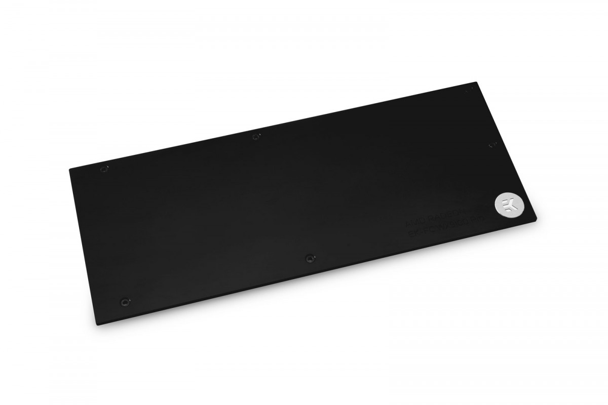 EK-Pro GPU WB WX9100 Backplate - Black