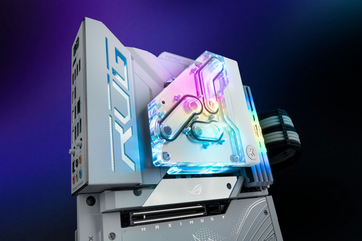 EK-Quantum Momentum² VRM Bridge ROG Maximus Z790 Formula D-RGB - White