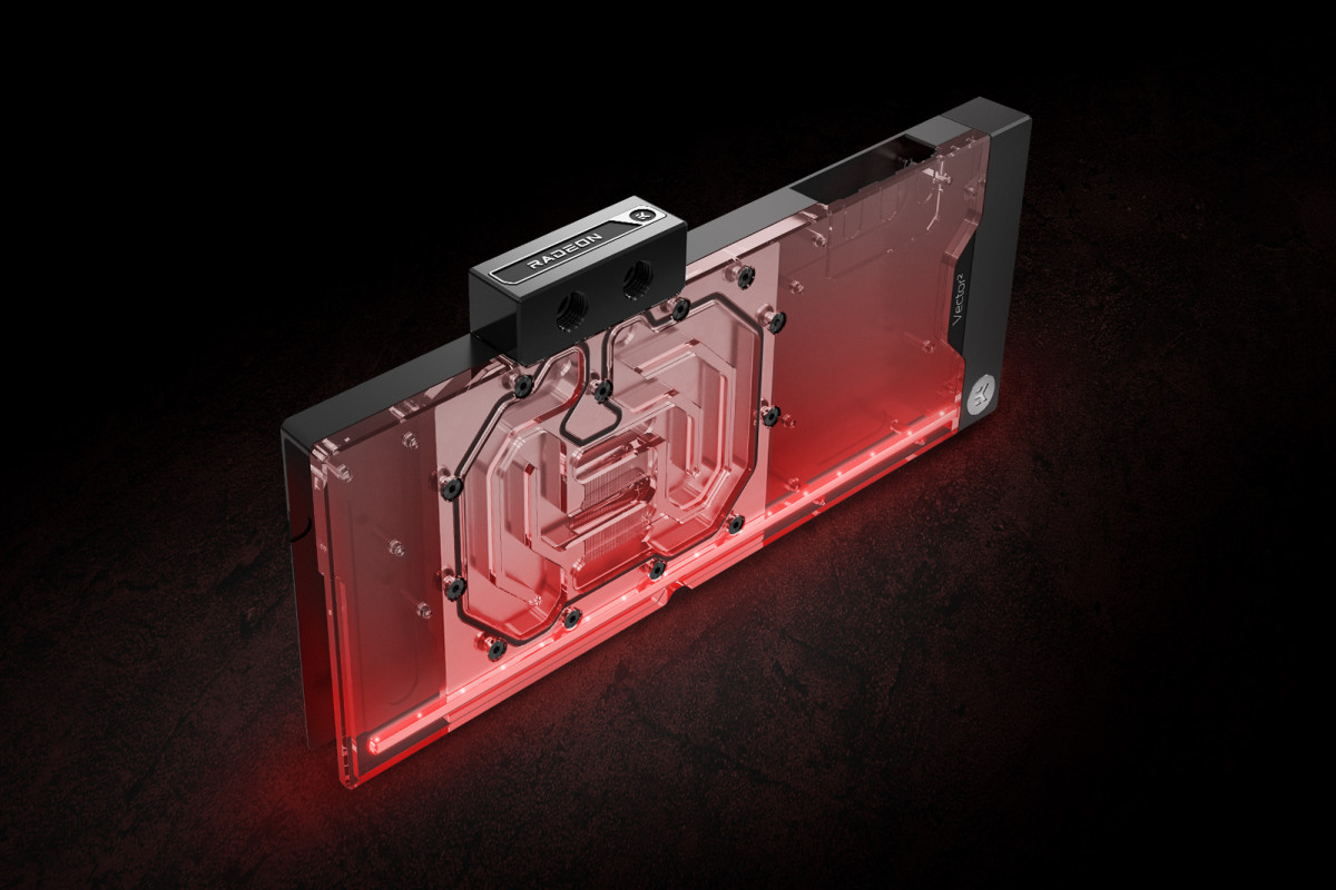 EK-Quantum Vector² Red Devil RX 7900 XTX D-RGB - Nickel + Plexi