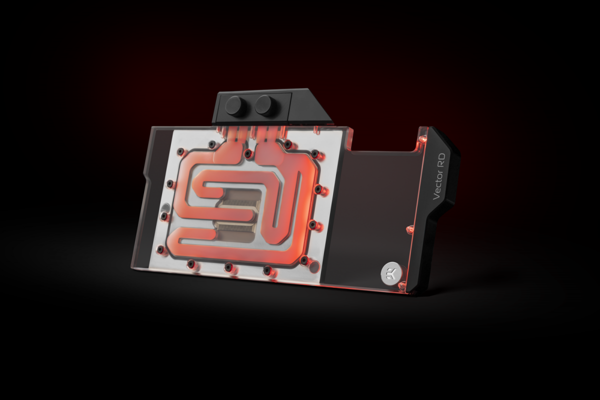 EK-Quantum Vector Red Devil RX 6800/6900 D-RGB - Nickel + Plexi