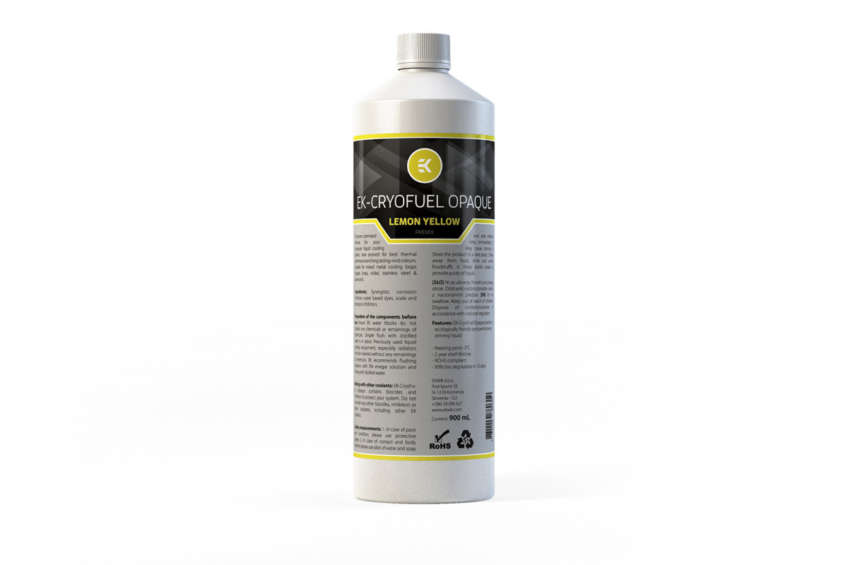 EK-CryoFuel Lime Yellow Premix 900 mL