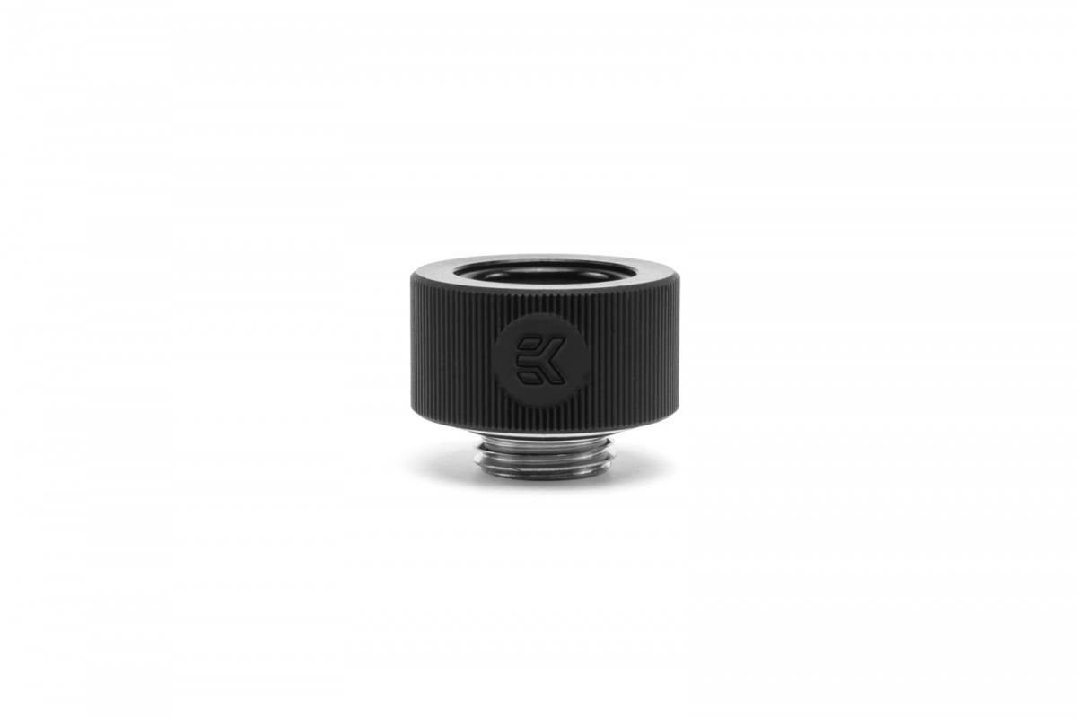 EK-HDC Fitting 16mm G1/4 - Elox Black