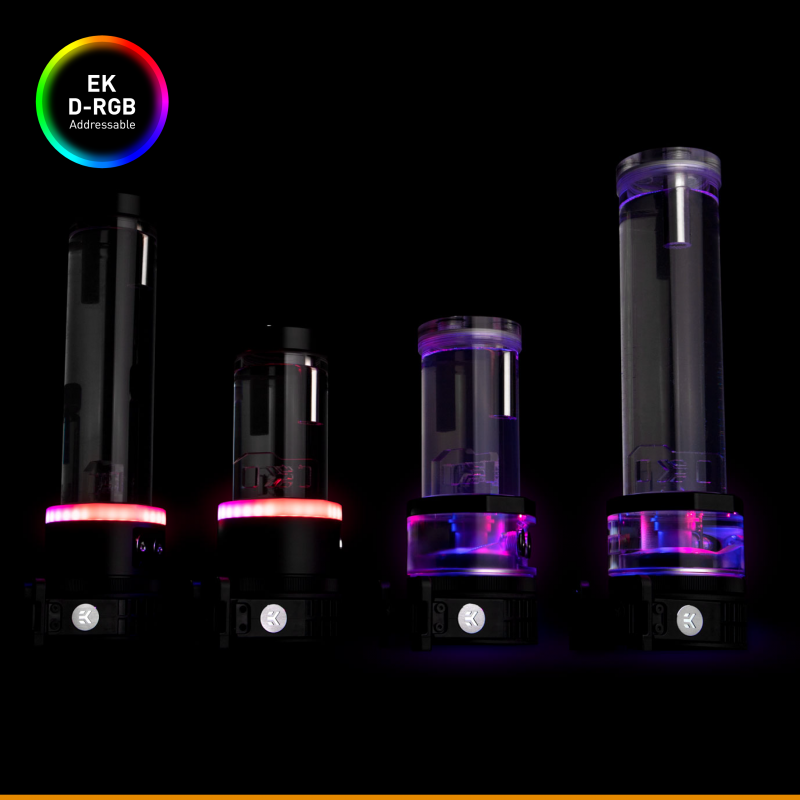Ek Quantum Kinetic Tbe 200 D5 Pwm D Rgb Acetal Tbe D5 Tube Combo Units Combo Units Pumps Reservoirs Quantum Ek Webshop