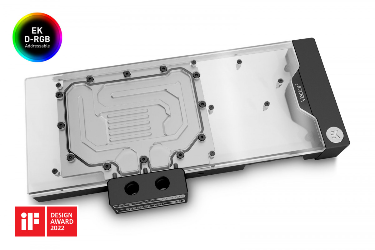 EK-Quantum Vector² Xtreme  RTX 3080/90 D-RGB ABP - Nickel + Plexi