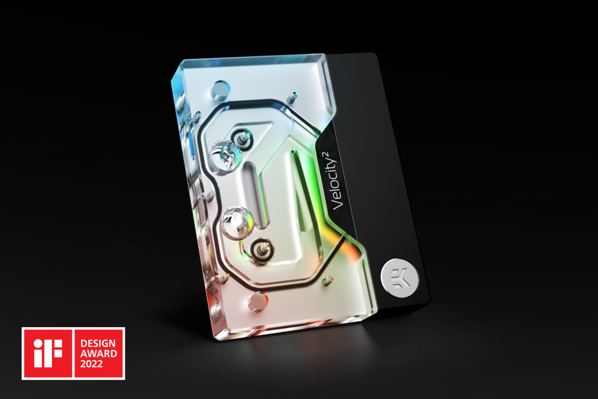 【期間限定！最安値挑戦】 AM4 - D-RGB Velocity² EK-Quantum Nickel Block Water Plexi + PC用ファン・クーラー