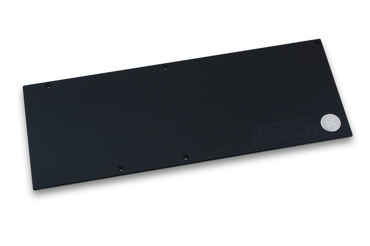 EK-FC Radeon Pro Duo Backplate - Black