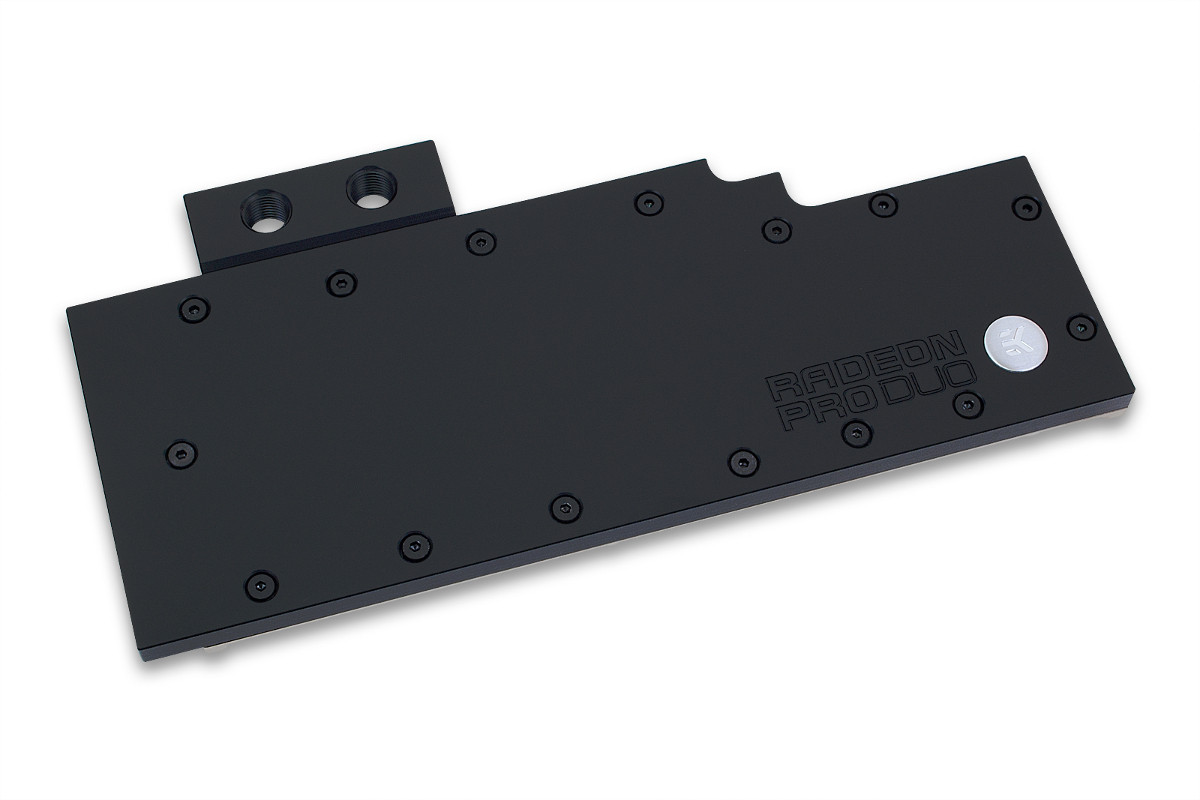 EK FC Radeon Pro Duo Acetal Nickel EK Webshop