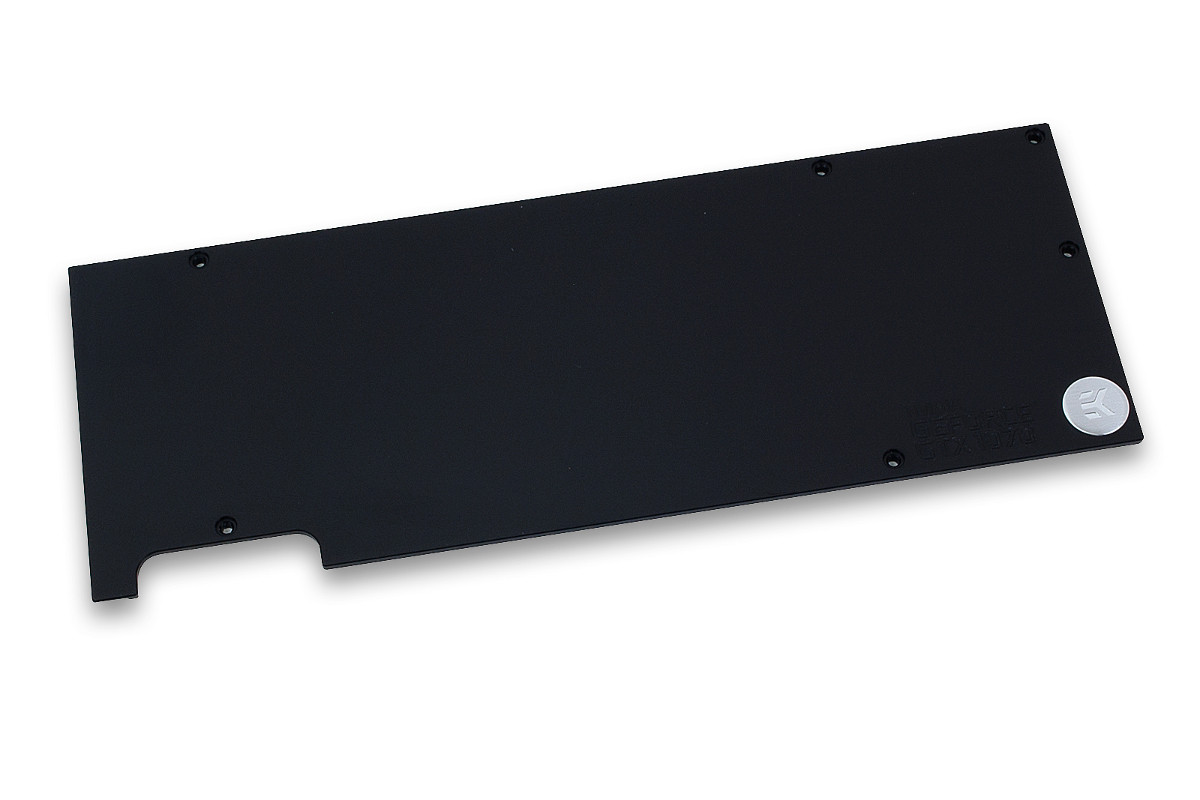 EK-FC1070 GTX Backplate - Black