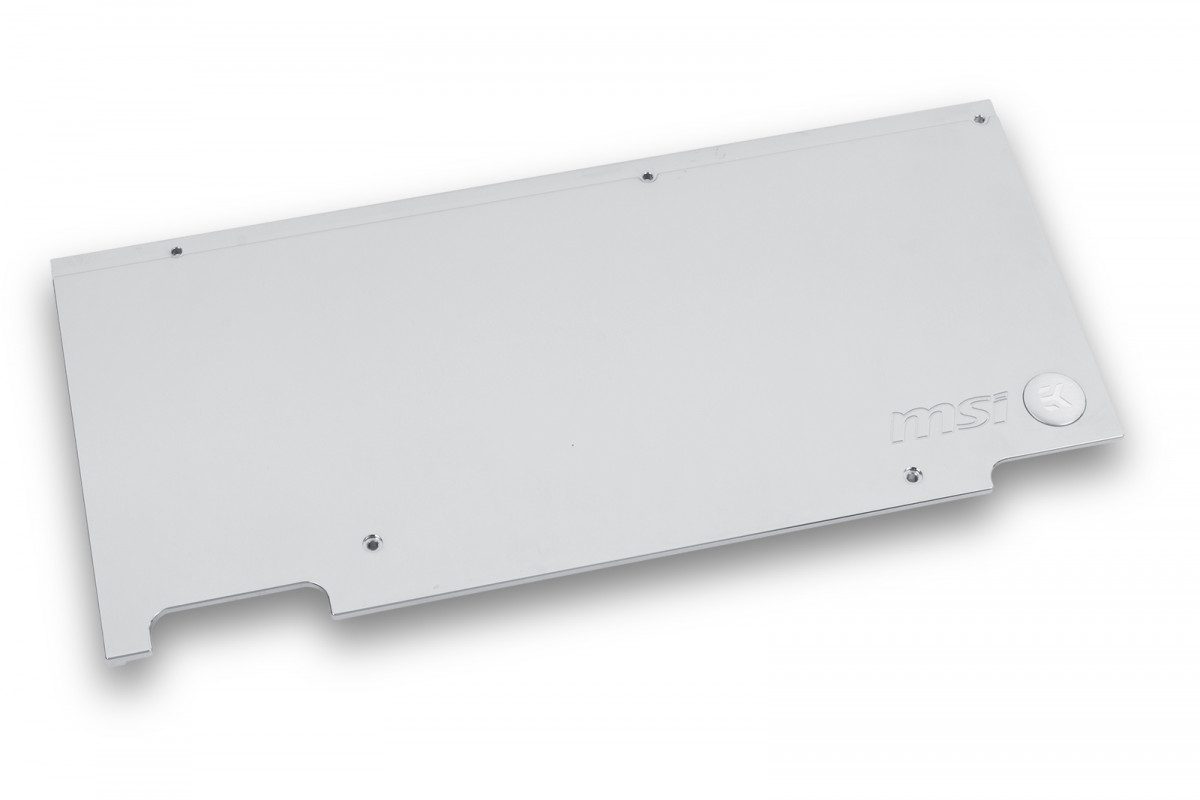 EK-FC1080 GTX TF6 Backplate - Nickel