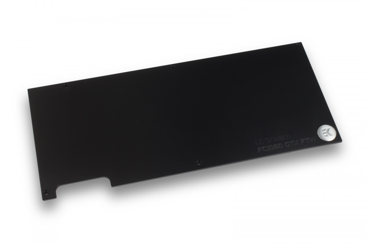EK-FC1080 GTX FTW Backplate - Black