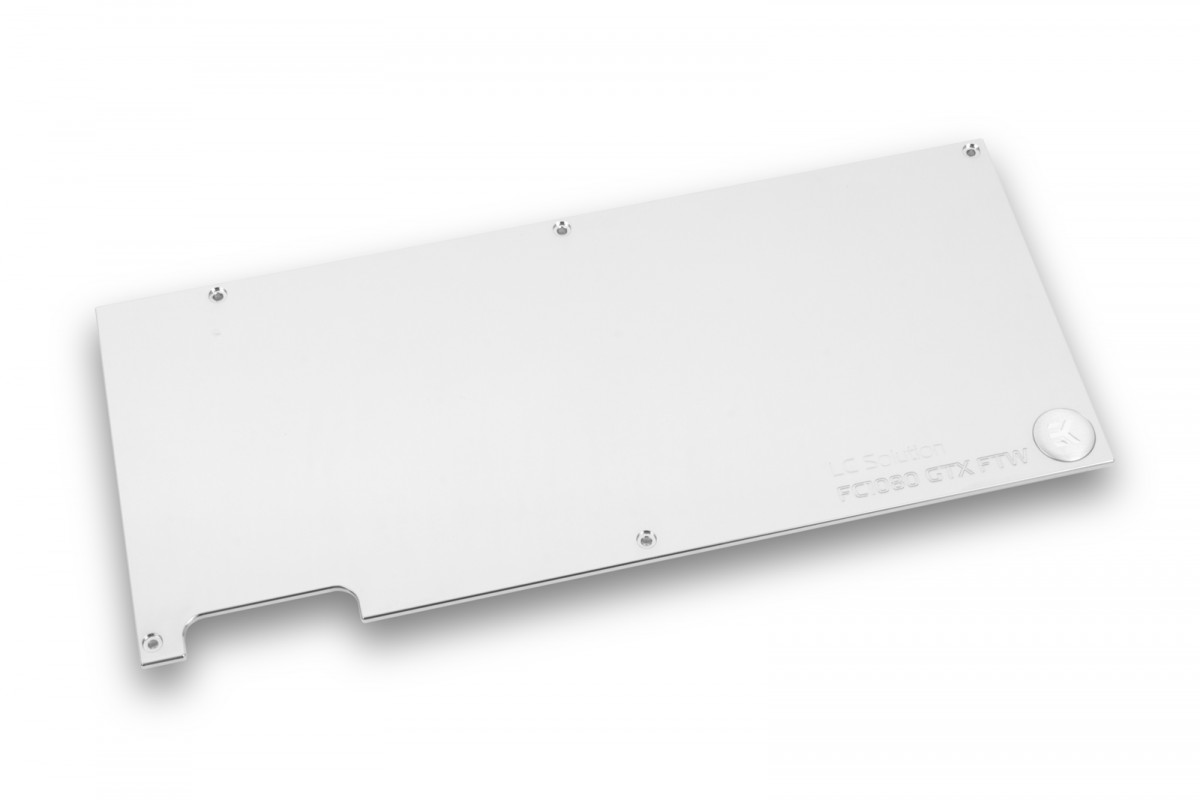 EK-FC1080 GTX FTW Backplate - Nickel
