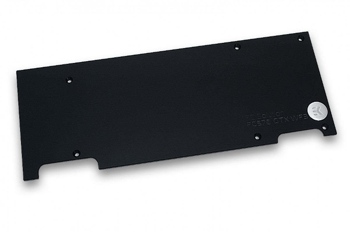 EK-FC970 GTX WF3 Backplate -  Black