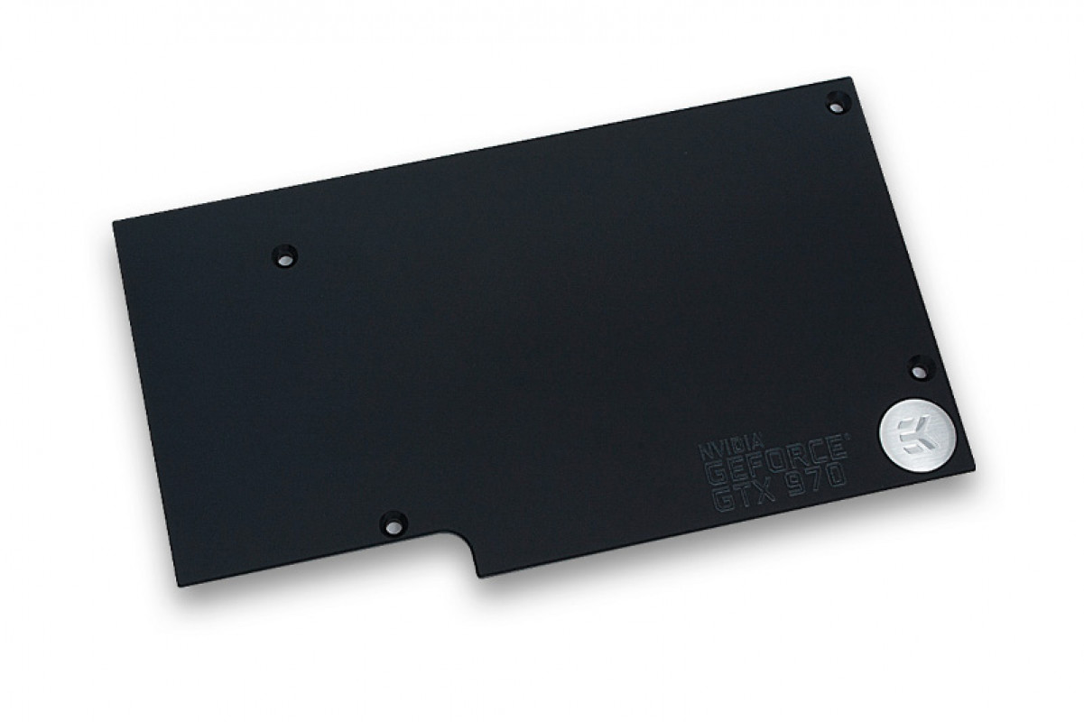 EK-FC970 GTX Backplate - Black