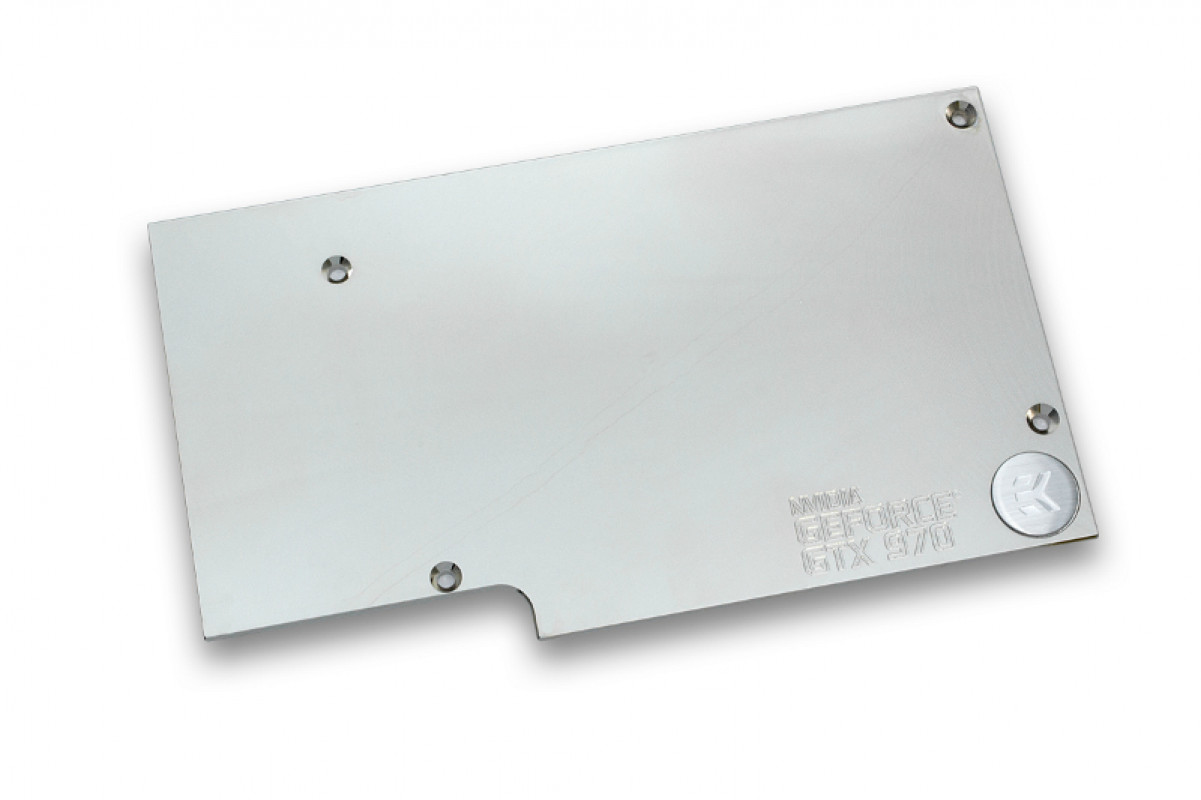 EK-FC970 GTX Backplate - Nickel