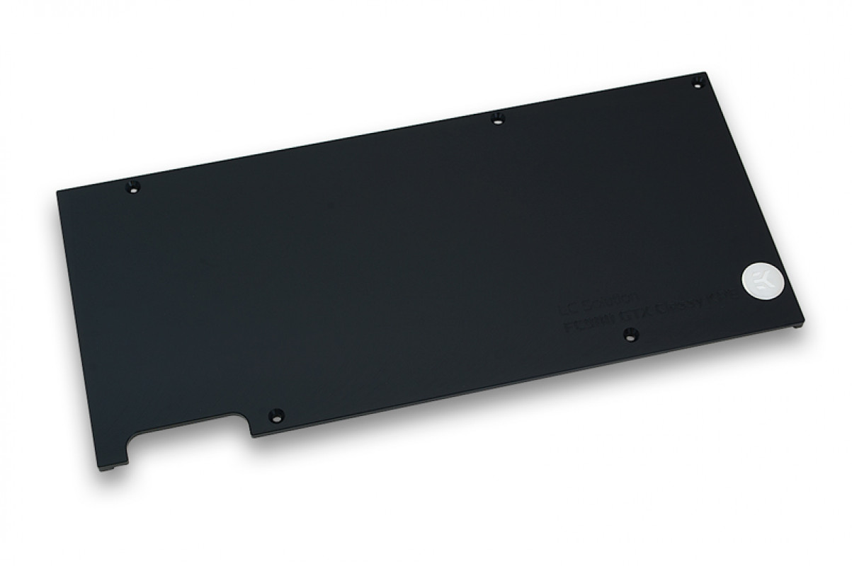 EK-FC980 GTX Classy KPE Backplate - Black