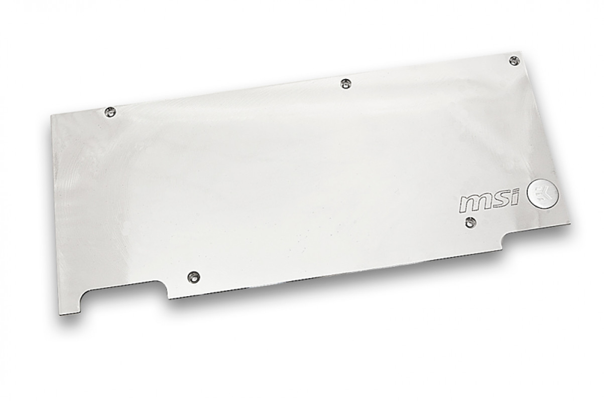 EK-FC980 GTX TF5 Backplate - Nickel