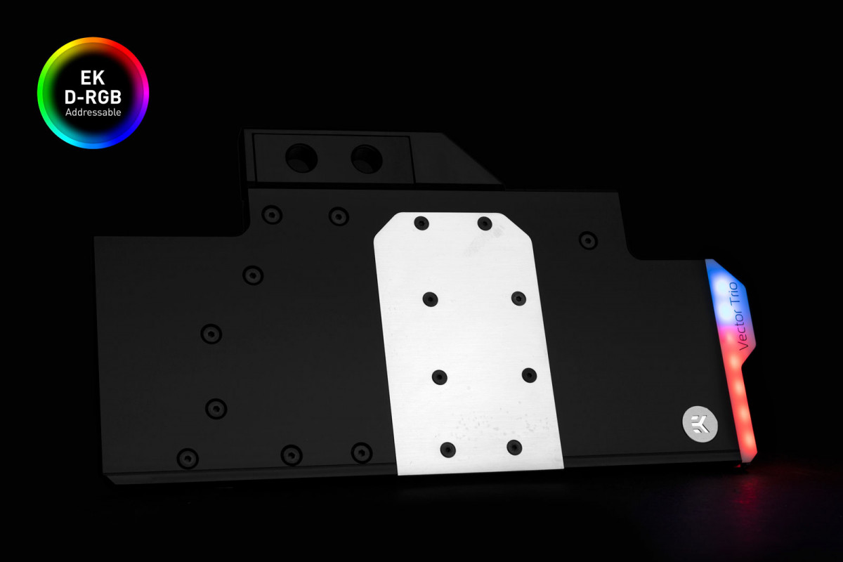 EK-Quantum Vector Trio RTX 2080 D-RGB - Nickel + Acetal