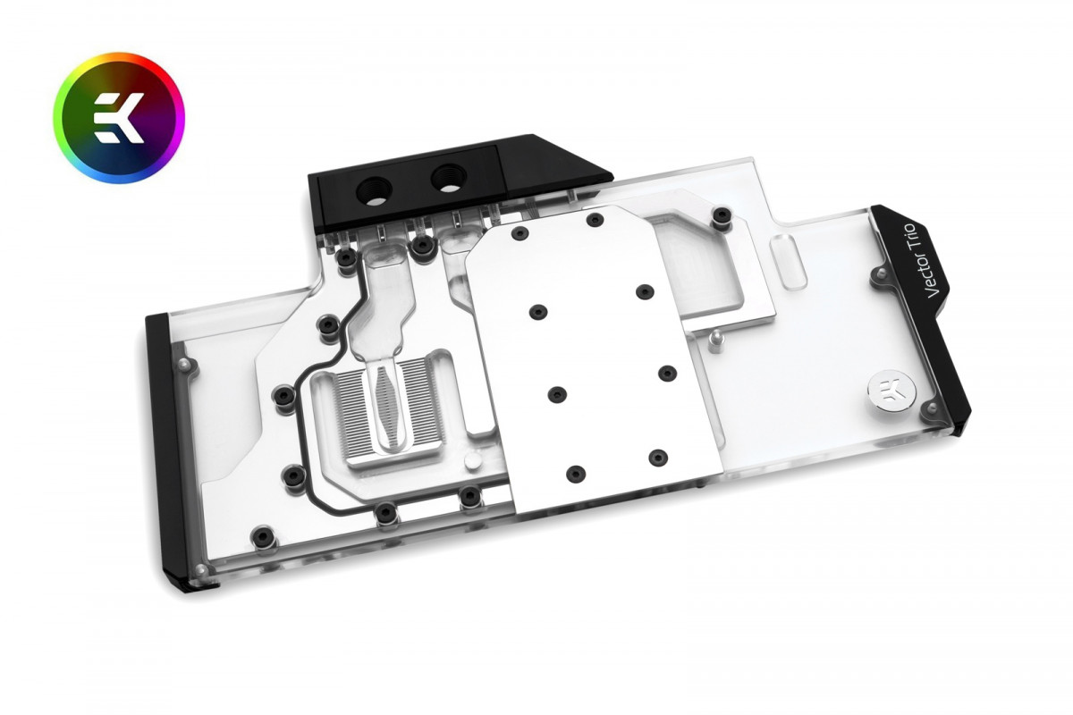 EK Vector Trio RTX 2080 RGB Nickel Plexi EK Webshop